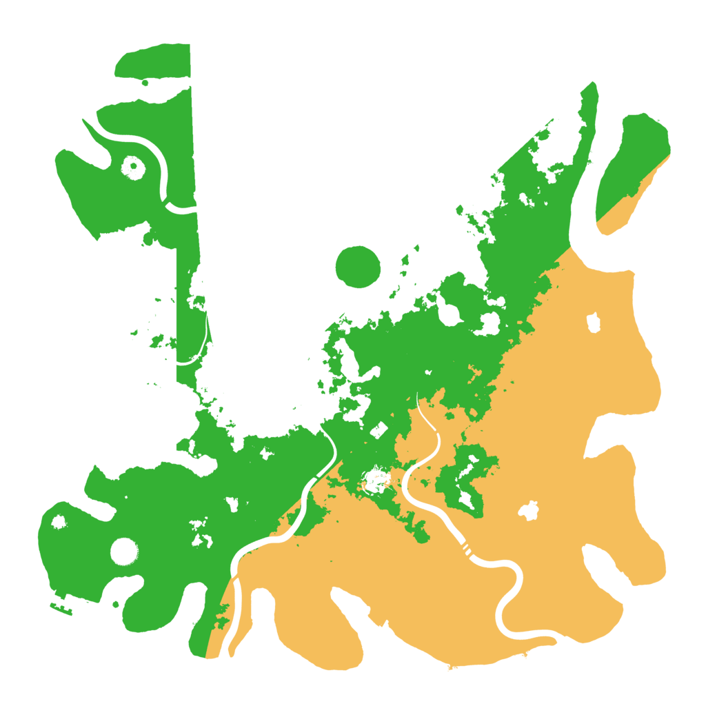 Biome Rust Map: Procedural Map, Size: 4500, Seed: 1955430320
