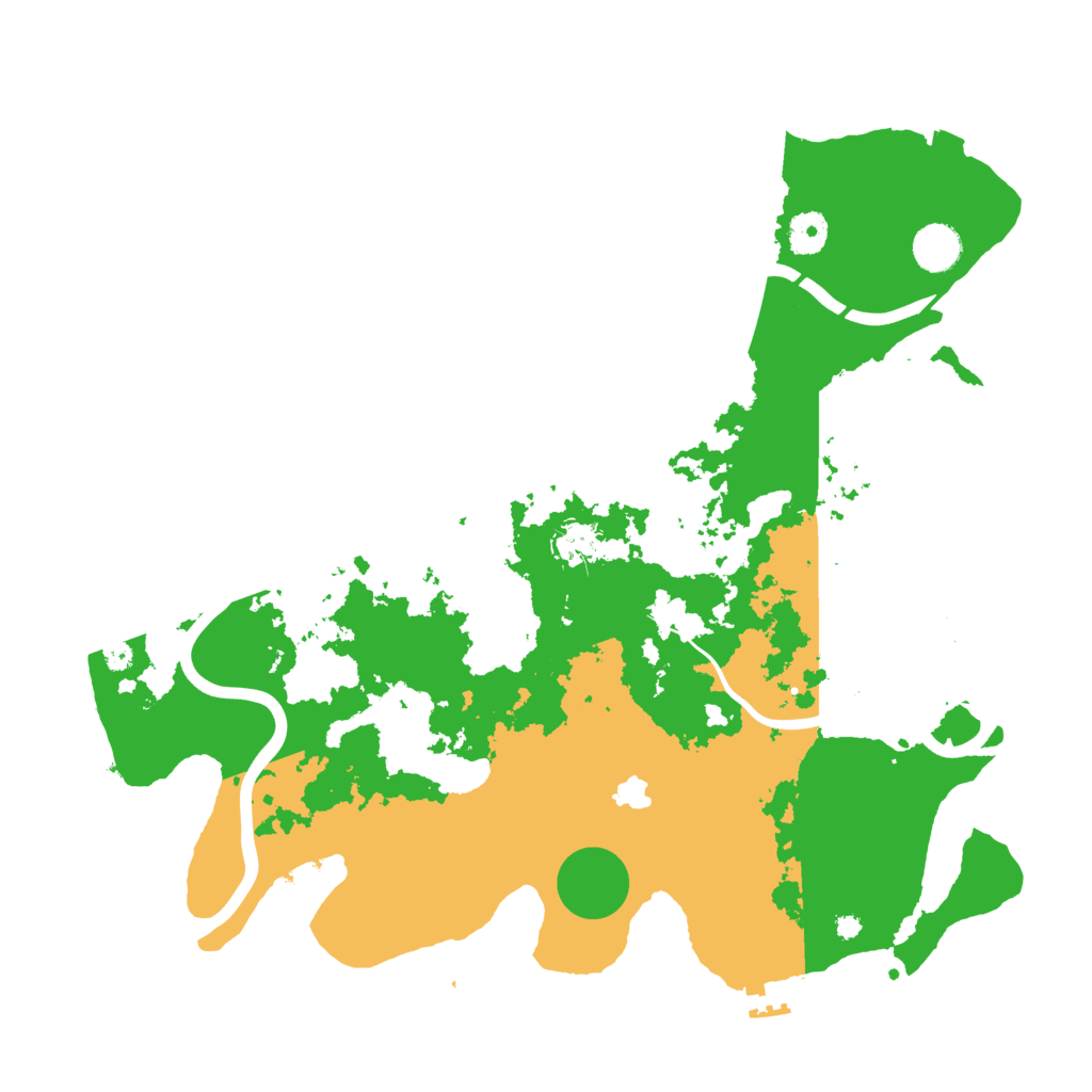 Biome Rust Map: Procedural Map, Size: 4000, Seed: 1782795615