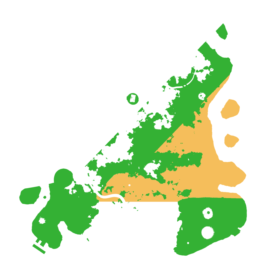 Biome Rust Map: Procedural Map, Size: 3800, Seed: 74658919