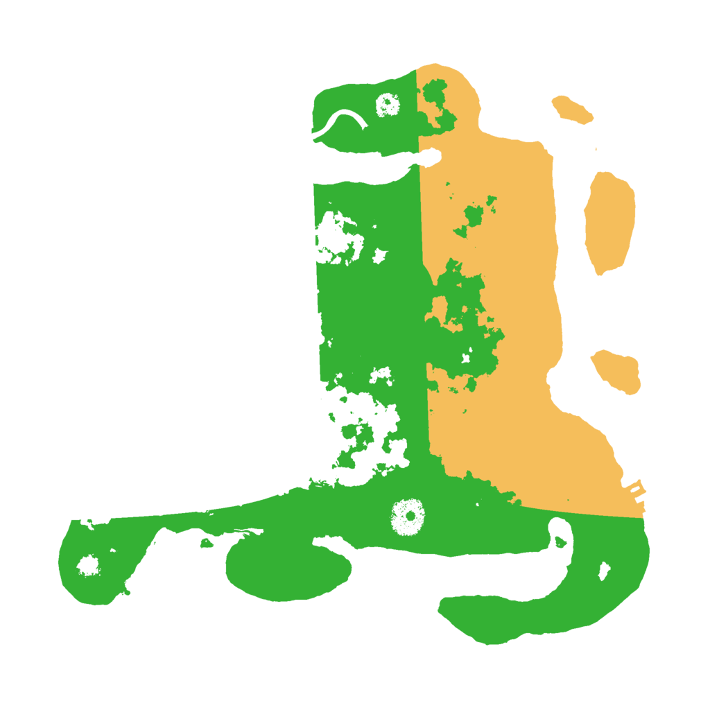 Biome Rust Map: Procedural Map, Size: 3000, Seed: 2142306329