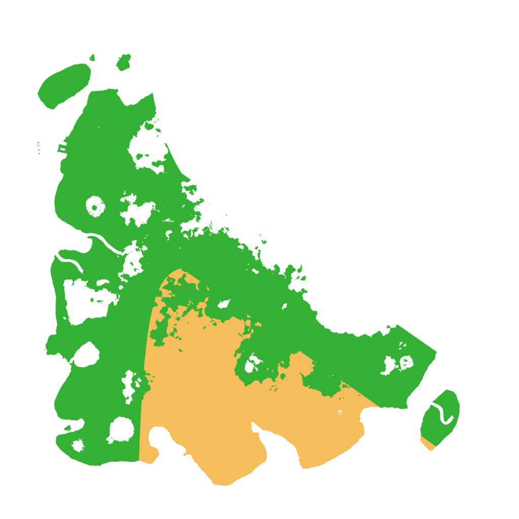 Biome Rust Map: Procedural Map, Size: 4000, Seed: 2674