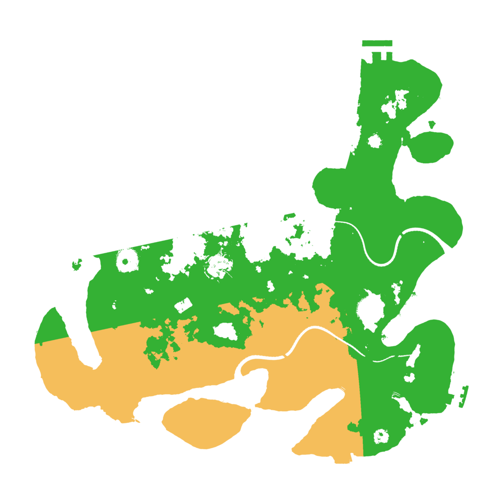 Biome Rust Map: Procedural Map, Size: 3300, Seed: 5862731