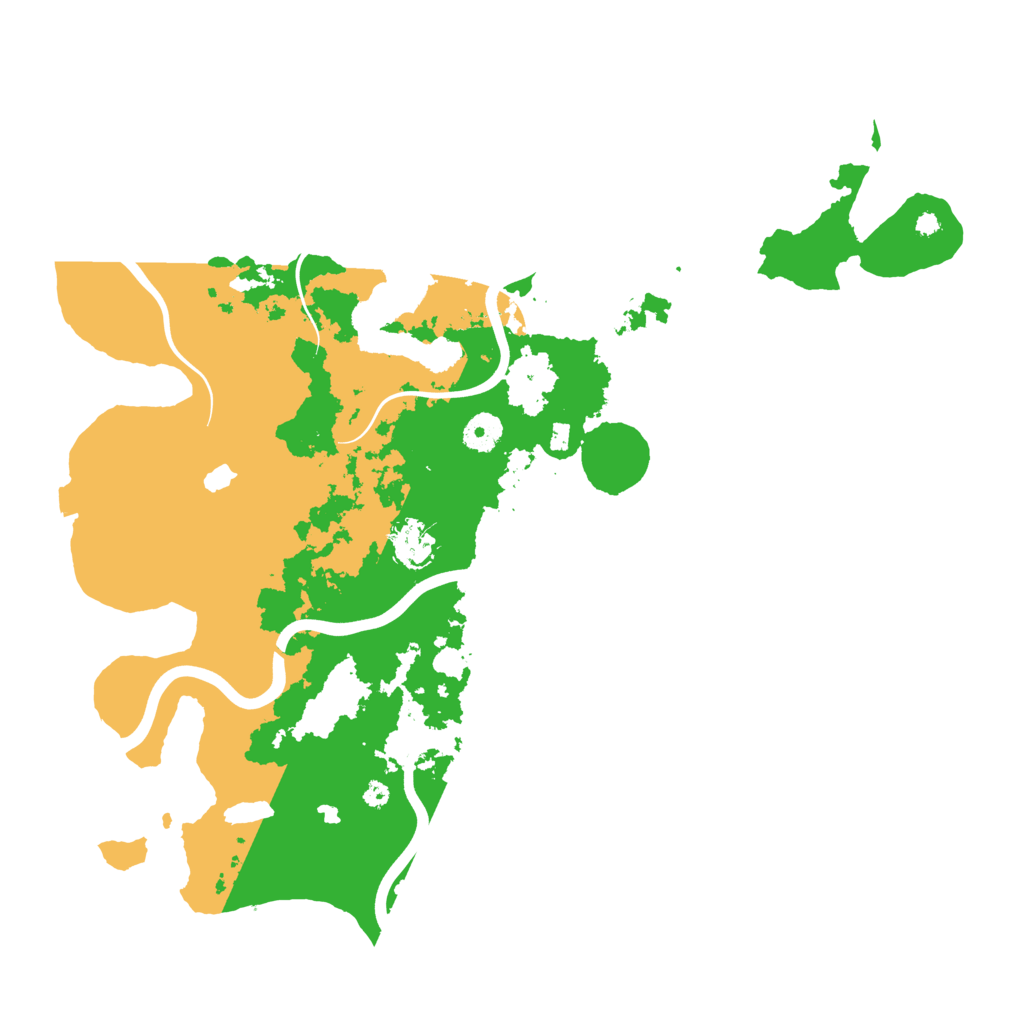 Biome Rust Map: Procedural Map, Size: 4000, Seed: 8646693
