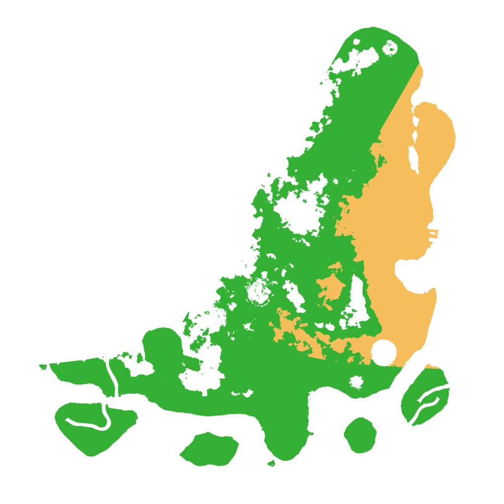 Biome Rust Map: Procedural Map, Size: 3500, Seed: 1927571761