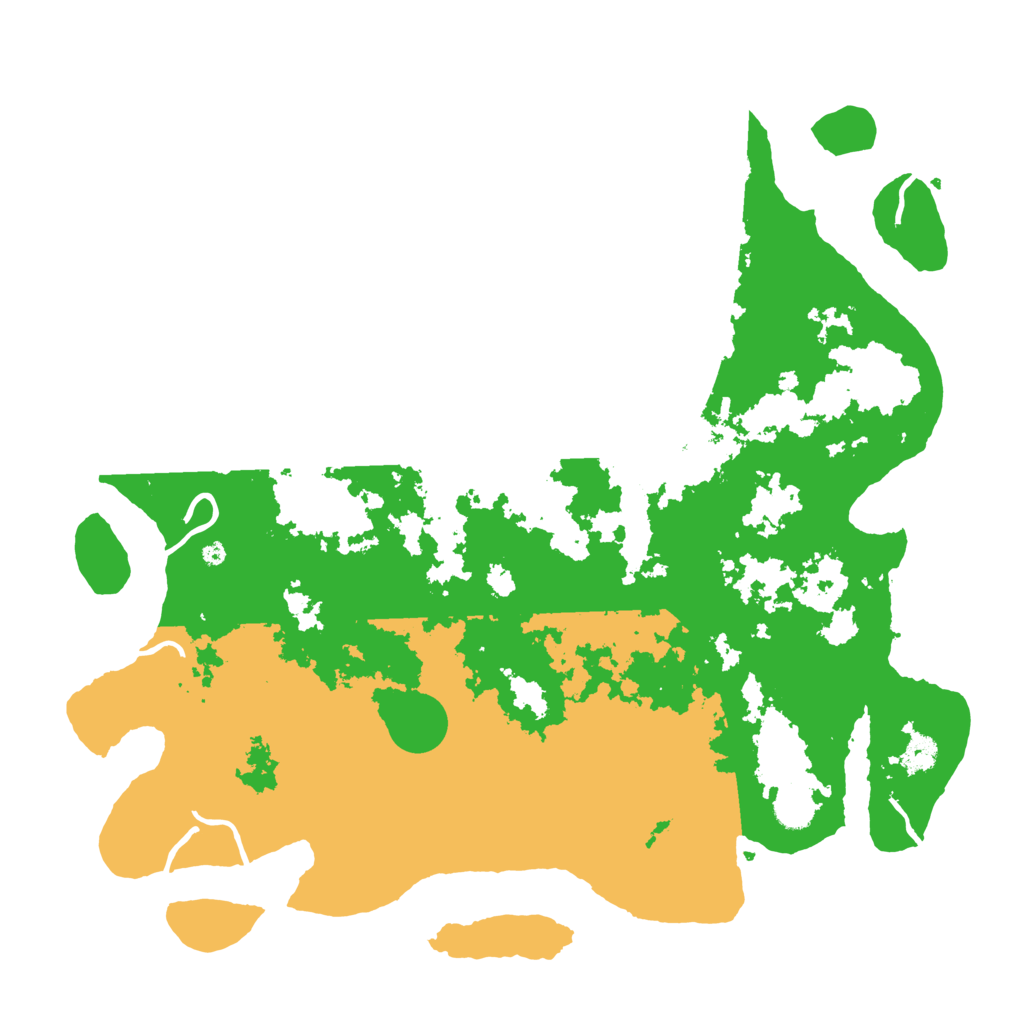 Biome Rust Map: Procedural Map, Size: 4500, Seed: 1601537199