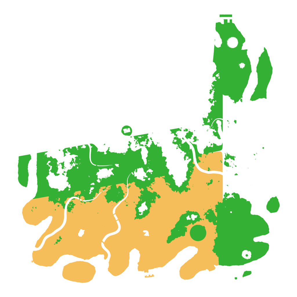 Biome Rust Map: Procedural Map, Size: 4800, Seed: 1715040143