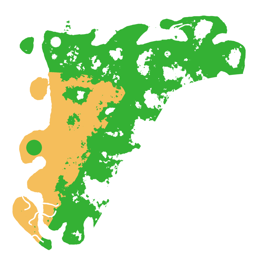 Biome Rust Map: Procedural Map, Size: 4500, Seed: 563264489