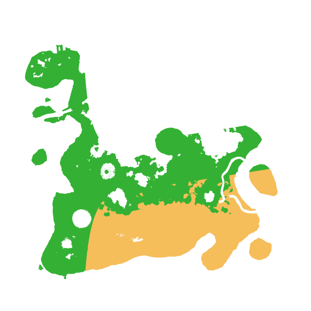 Biome Rust Map: Procedural Map, Size: 3000, Seed: 678767623