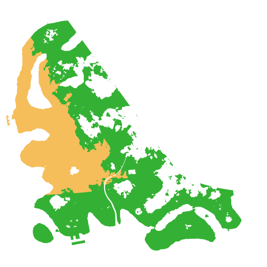 Biome Rust Map: Procedural Map, Size: 4000, Seed: 2073493131