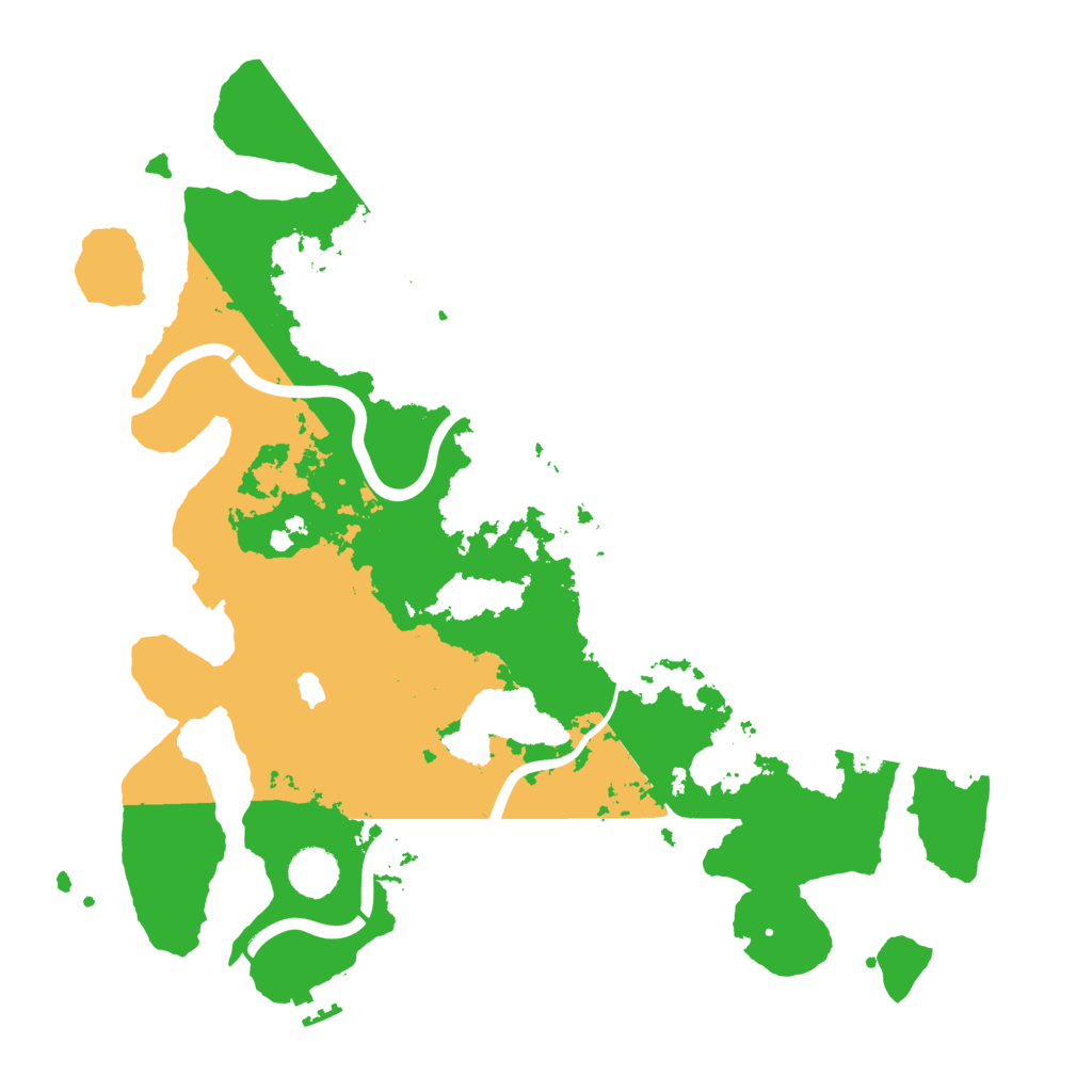 Biome Rust Map: Procedural Map, Size: 4000, Seed: 45004