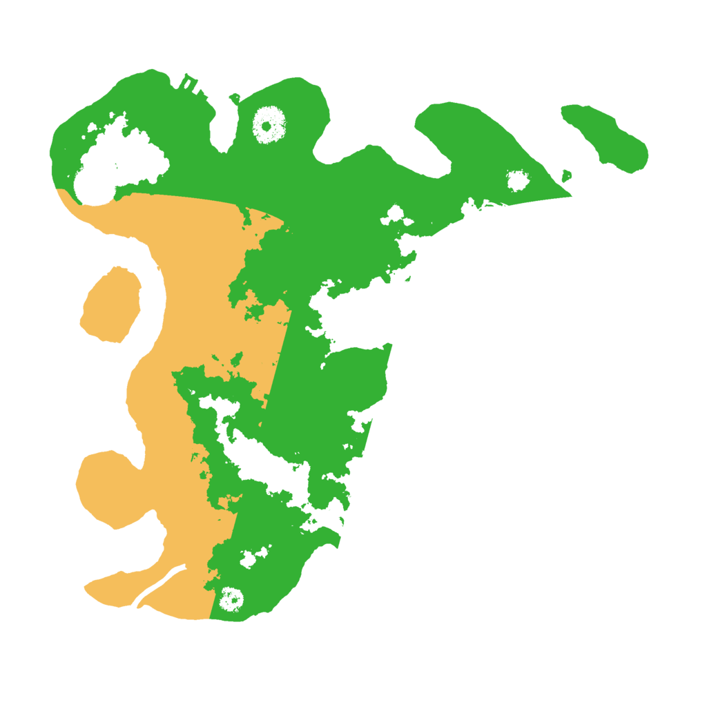 Biome Rust Map: Procedural Map, Size: 3000, Seed: 64236