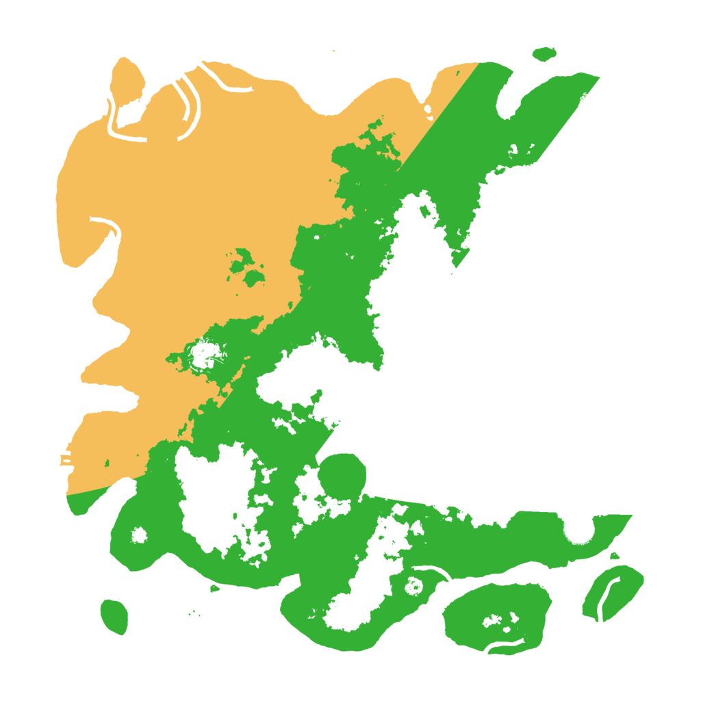 Biome Rust Map: Procedural Map, Size: 4000, Seed: 525256