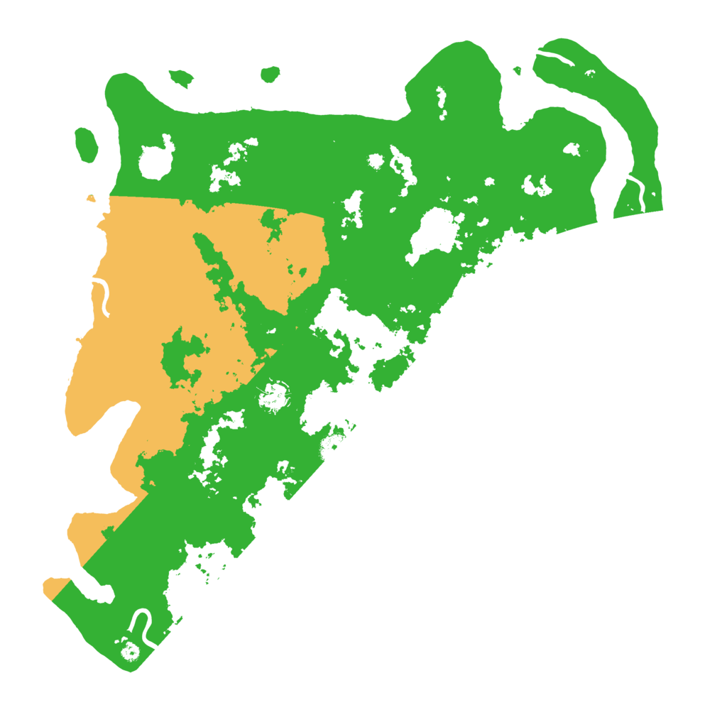 Biome Rust Map: Procedural Map, Size: 4250, Seed: 586437503