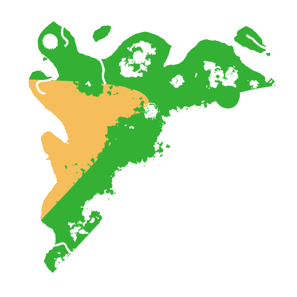 Biome Rust Map: Procedural Map, Size: 3500, Seed: 26978029