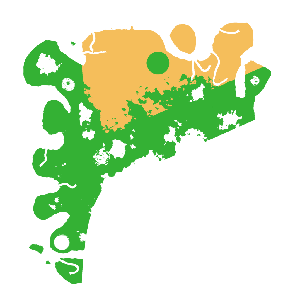 Biome Rust Map: Procedural Map, Size: 3500, Seed: 32479822