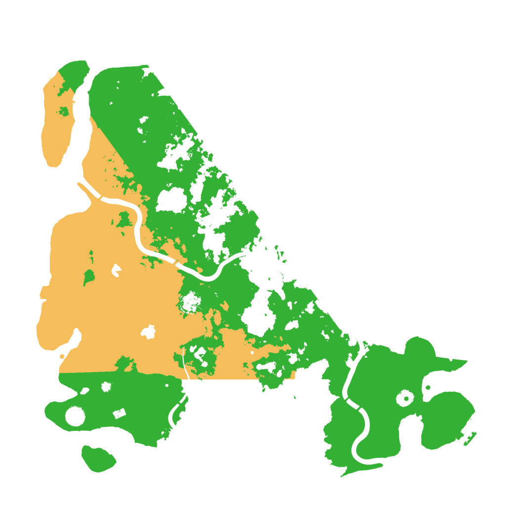 Biome Rust Map: Procedural Map, Size: 4500, Seed: 1535066