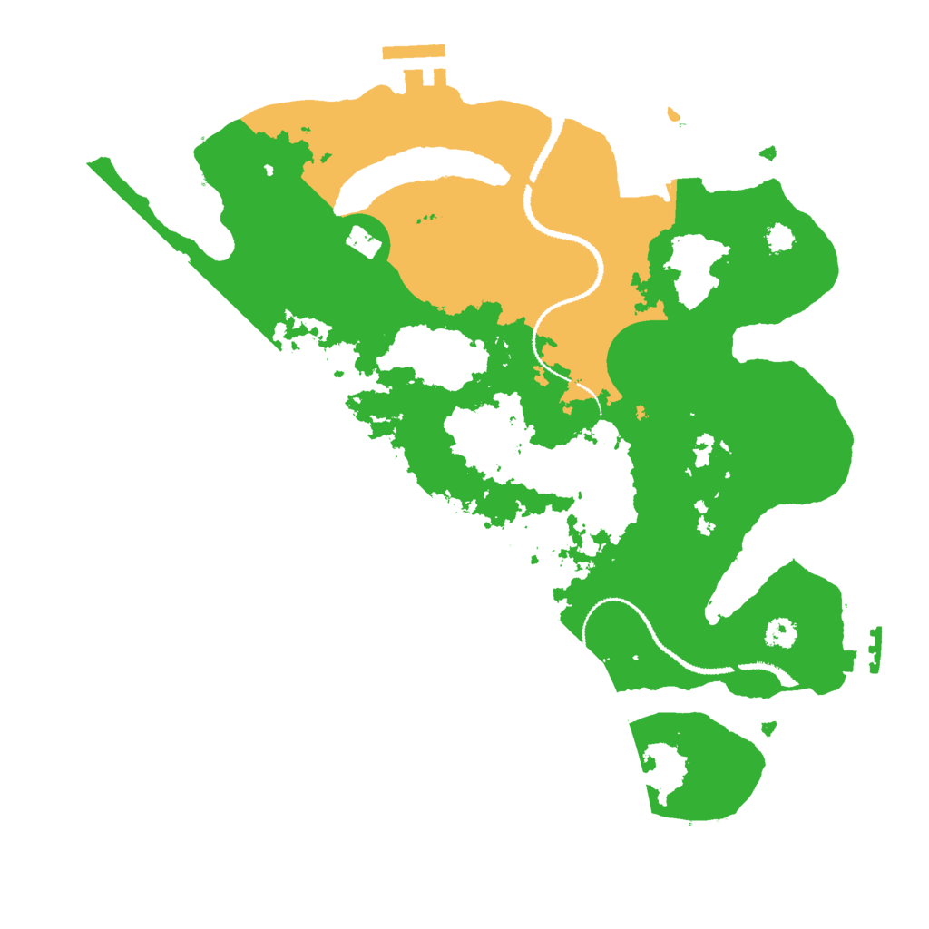 Biome Rust Map: Procedural Map, Size: 3000, Seed: 1904828867