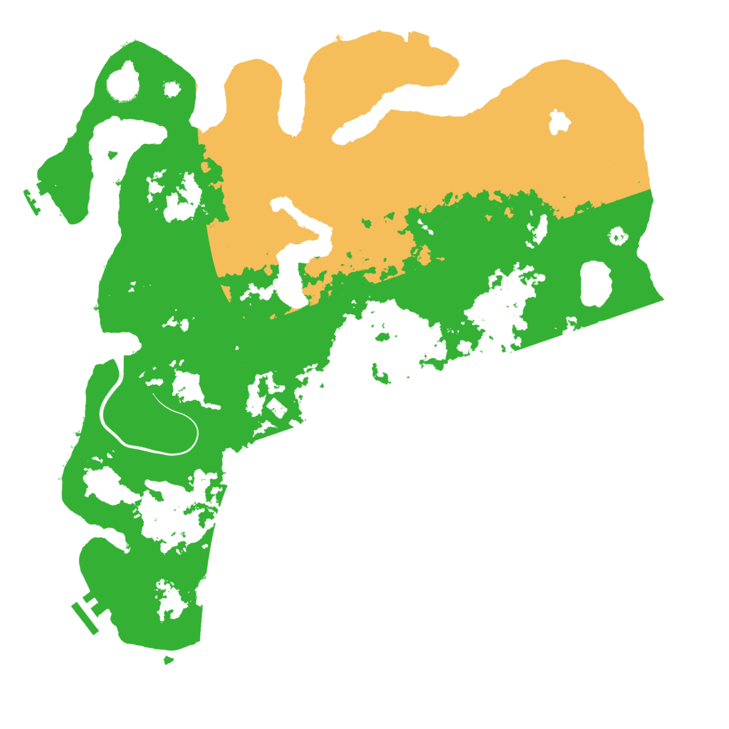 Biome Rust Map: Procedural Map, Size: 4000, Seed: 507906182