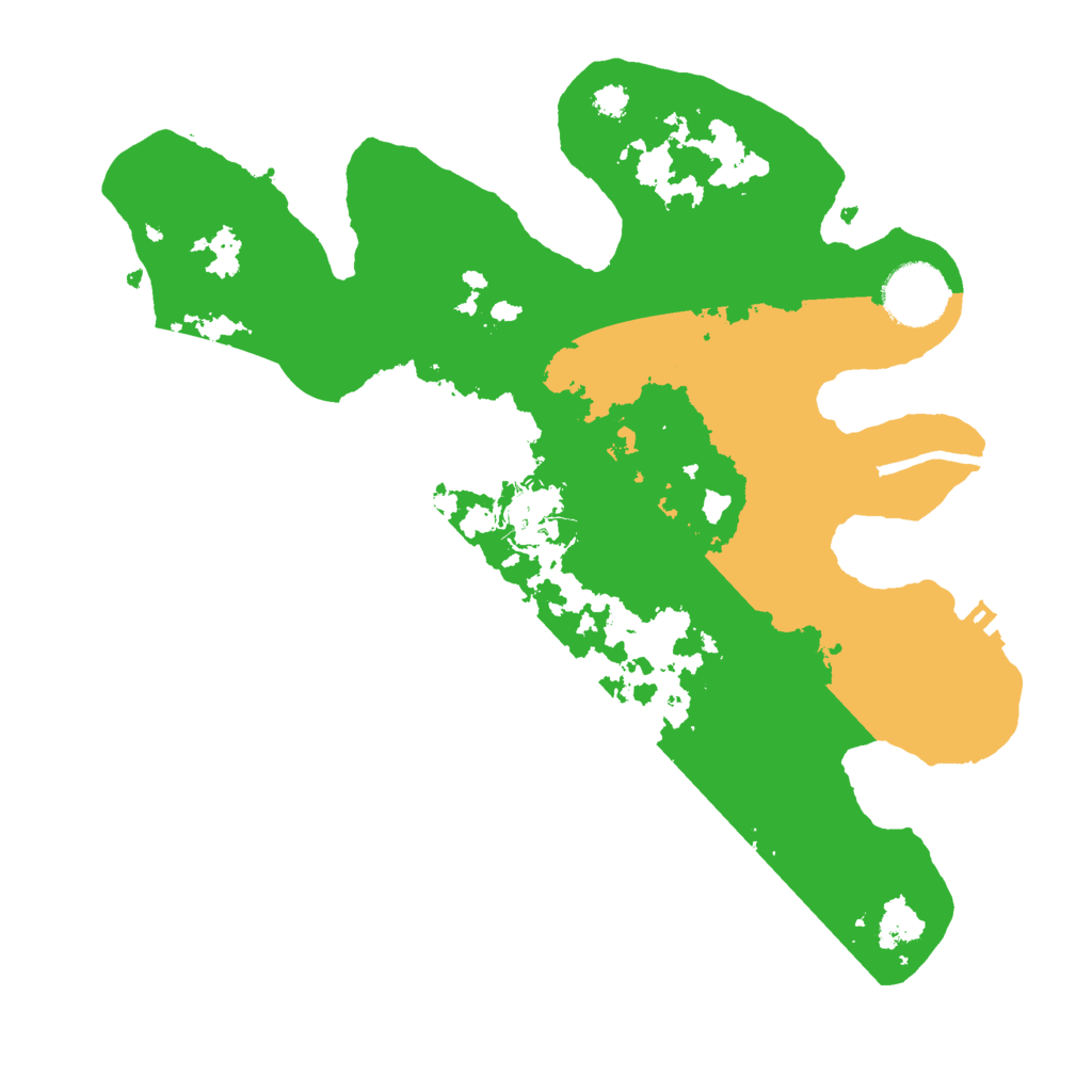 Biome Rust Map: Procedural Map, Size: 3000, Seed: 98446