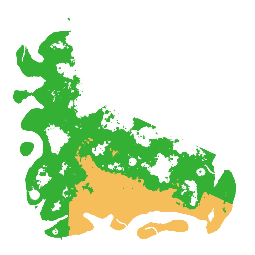 Biome Rust Map: Procedural Map, Size: 4500, Seed: 45712