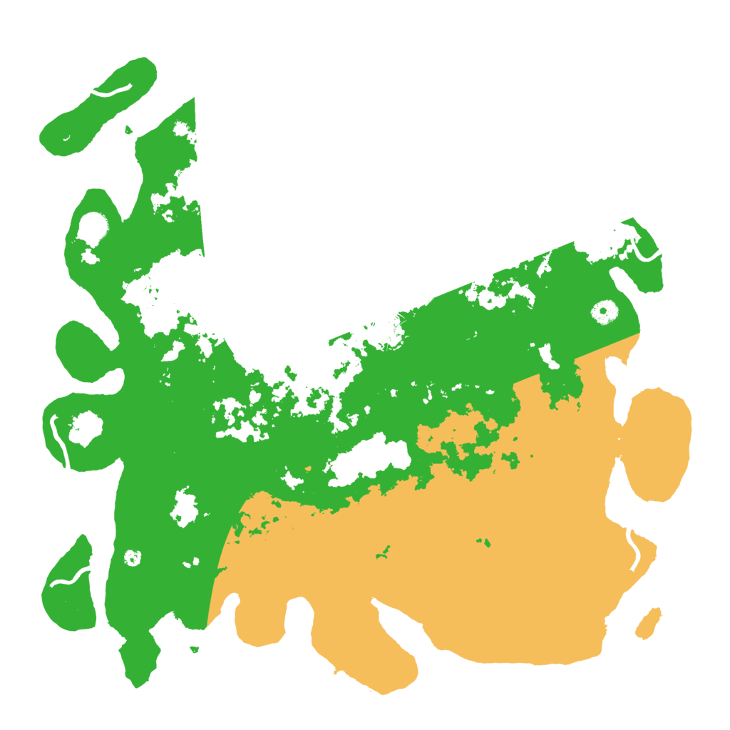 Biome Rust Map: Procedural Map, Size: 4400, Seed: 15681