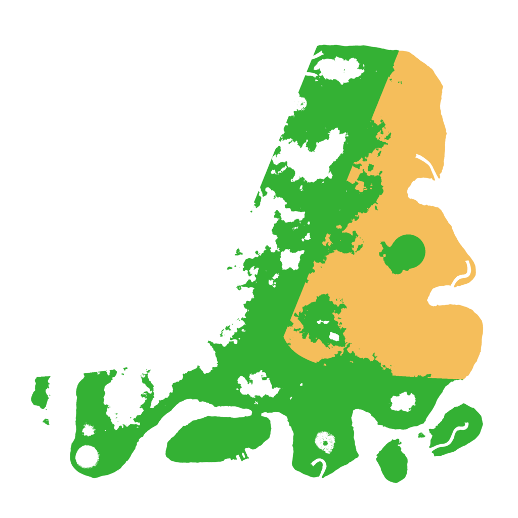 Biome Rust Map: Procedural Map, Size: 4000, Seed: 1043350532