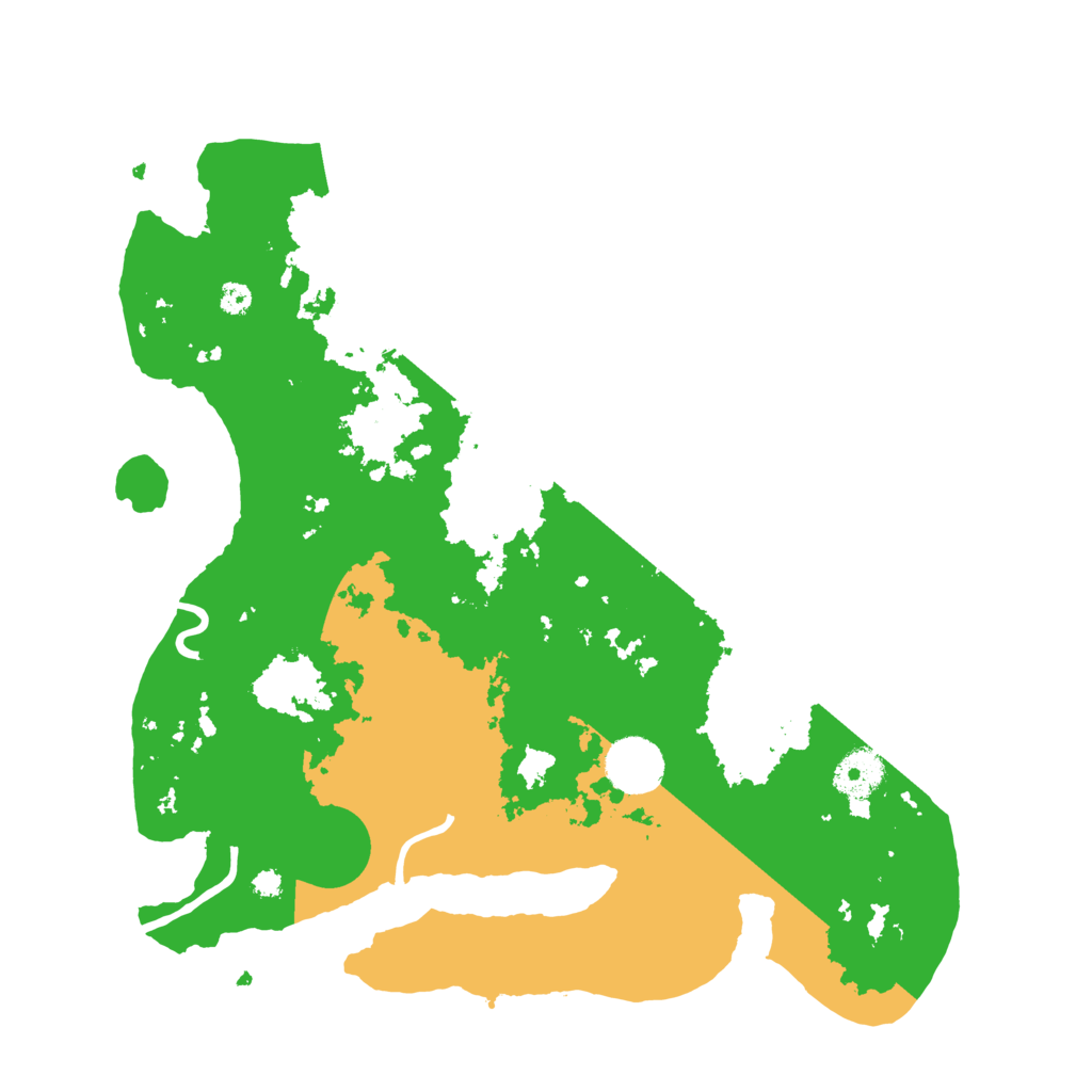 Biome Rust Map: Procedural Map, Size: 3500, Seed: 81729504