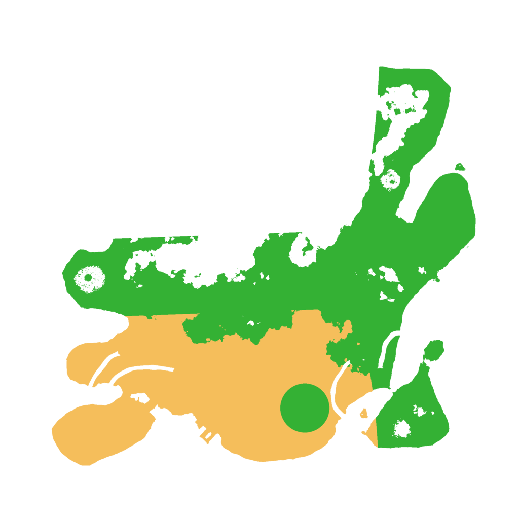 Biome Rust Map: Procedural Map, Size: 2800, Seed: 42647929