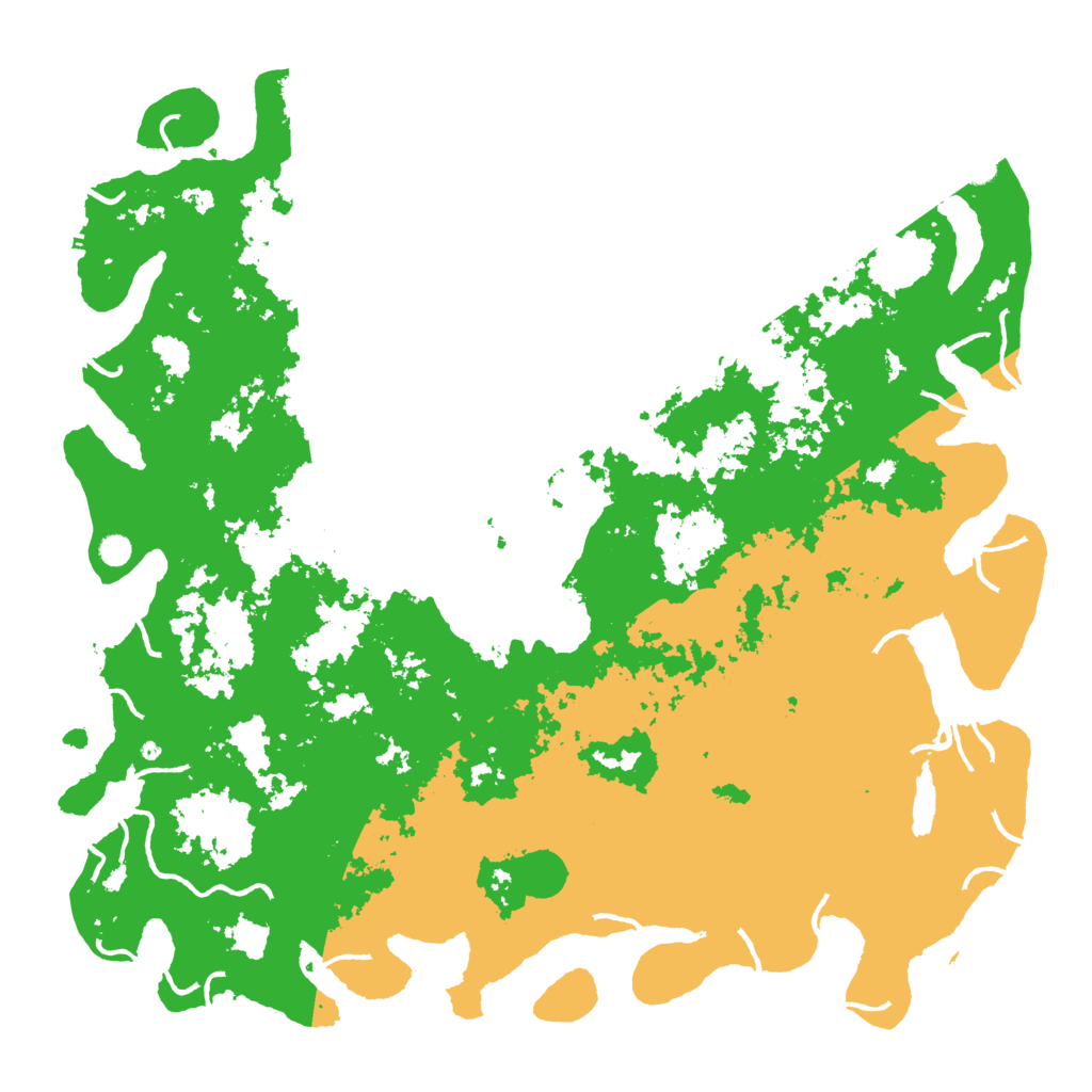 Biome Rust Map: Procedural Map, Size: 6000, Seed: 12386567