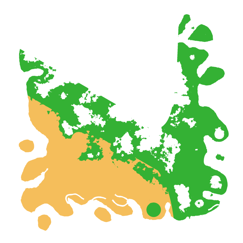 Biome Rust Map: Procedural Map, Size: 4450, Seed: 305968442