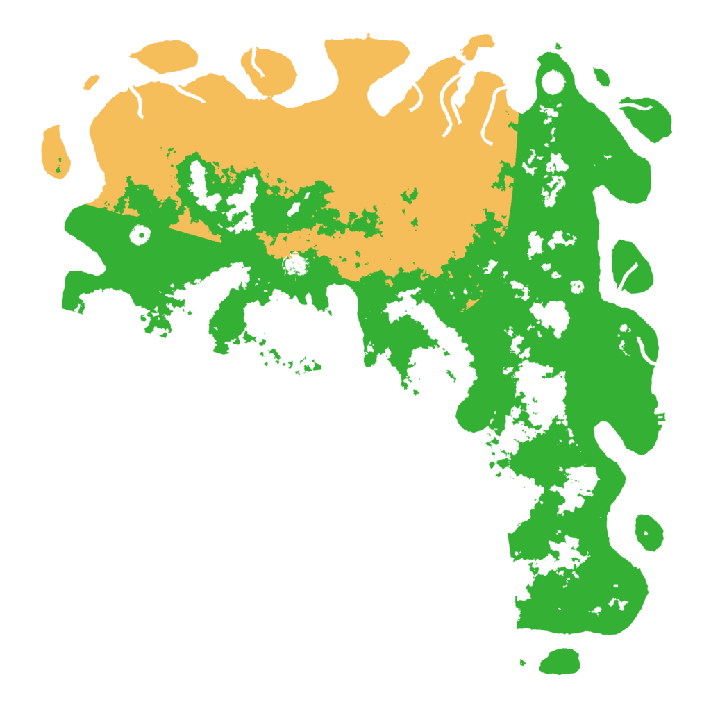 Biome Rust Map: Procedural Map, Size: 5397, Seed: 2147483647