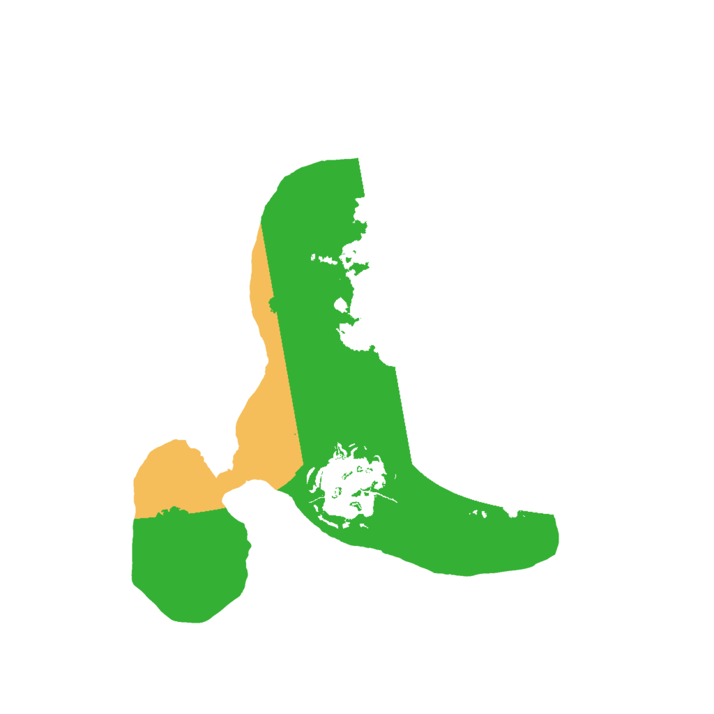 Biome Rust Map: Barren, Size: 1700, Seed: 999198