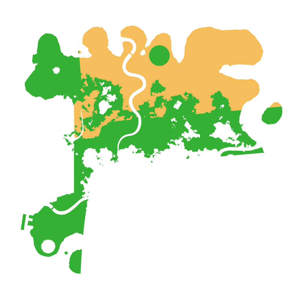 Biome Rust Map: Procedural Map, Size: 3800, Seed: 774768561