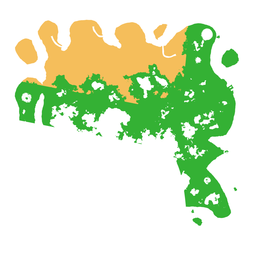 Biome Rust Map: Procedural Map, Size: 4001, Seed: 6738