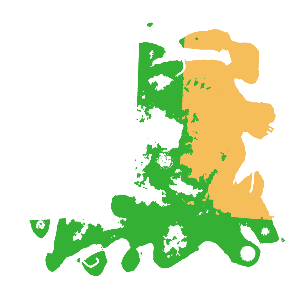 Biome Rust Map: Procedural Map, Size: 3500, Seed: 60246863