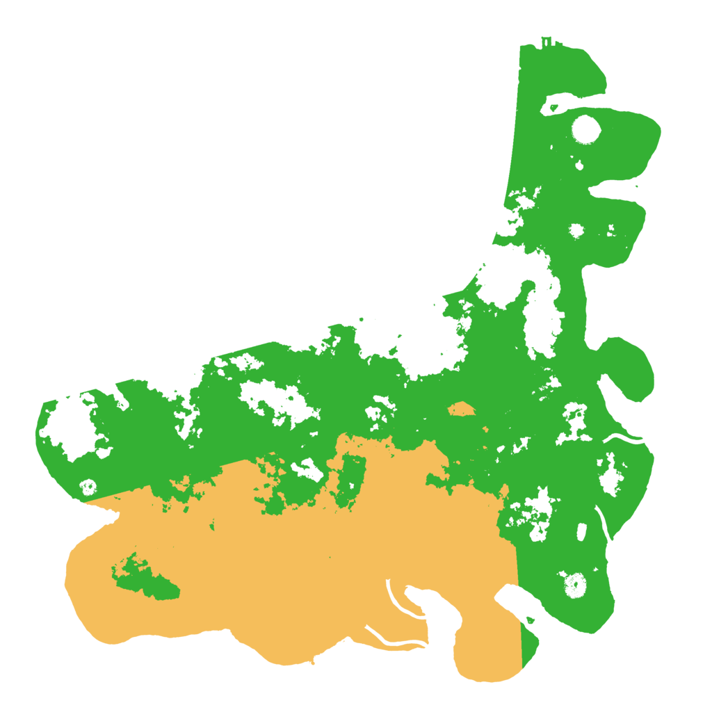 Biome Rust Map: Procedural Map, Size: 4500, Seed: 1723108368