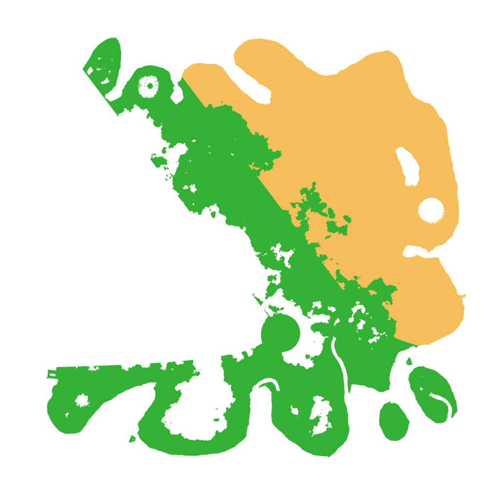 Biome Rust Map: Procedural Map, Size: 3500, Seed: 465457645