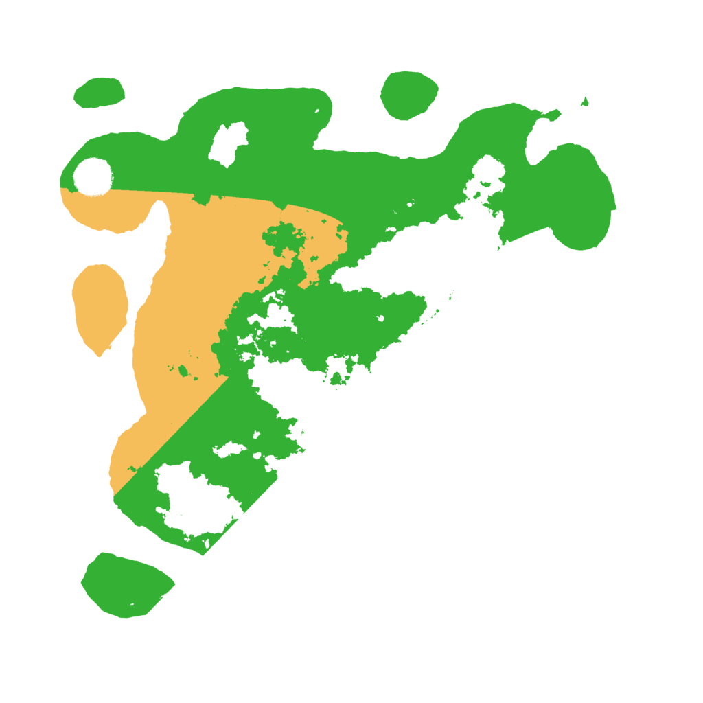 Biome Rust Map: Barren, Size: 3250, Seed: 34732