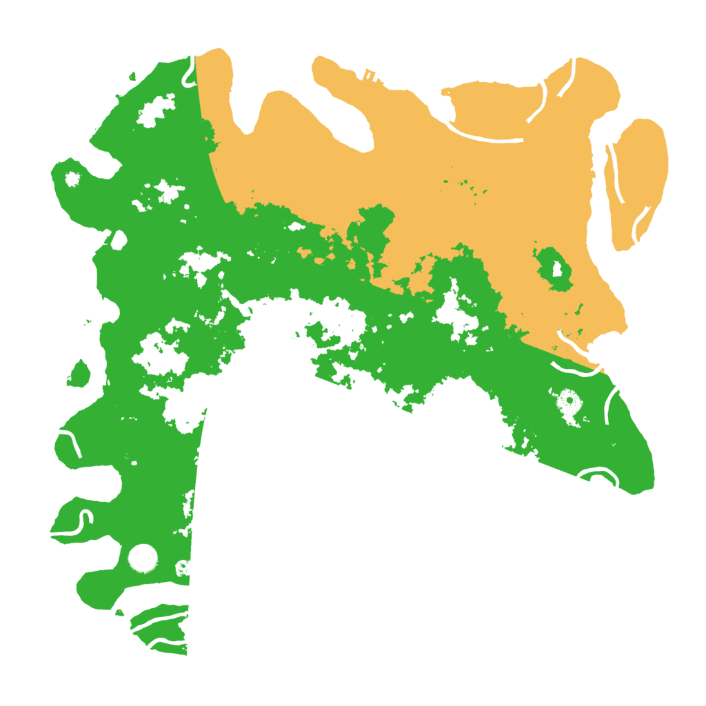 Biome Rust Map: Procedural Map, Size: 4300, Seed: 991823456