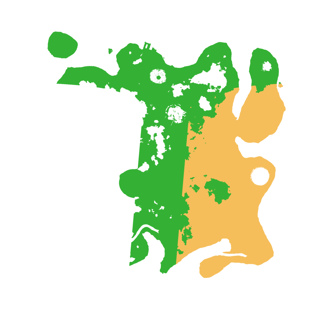 Biome Rust Map: Procedural Map, Size: 3000, Seed: 1616605872