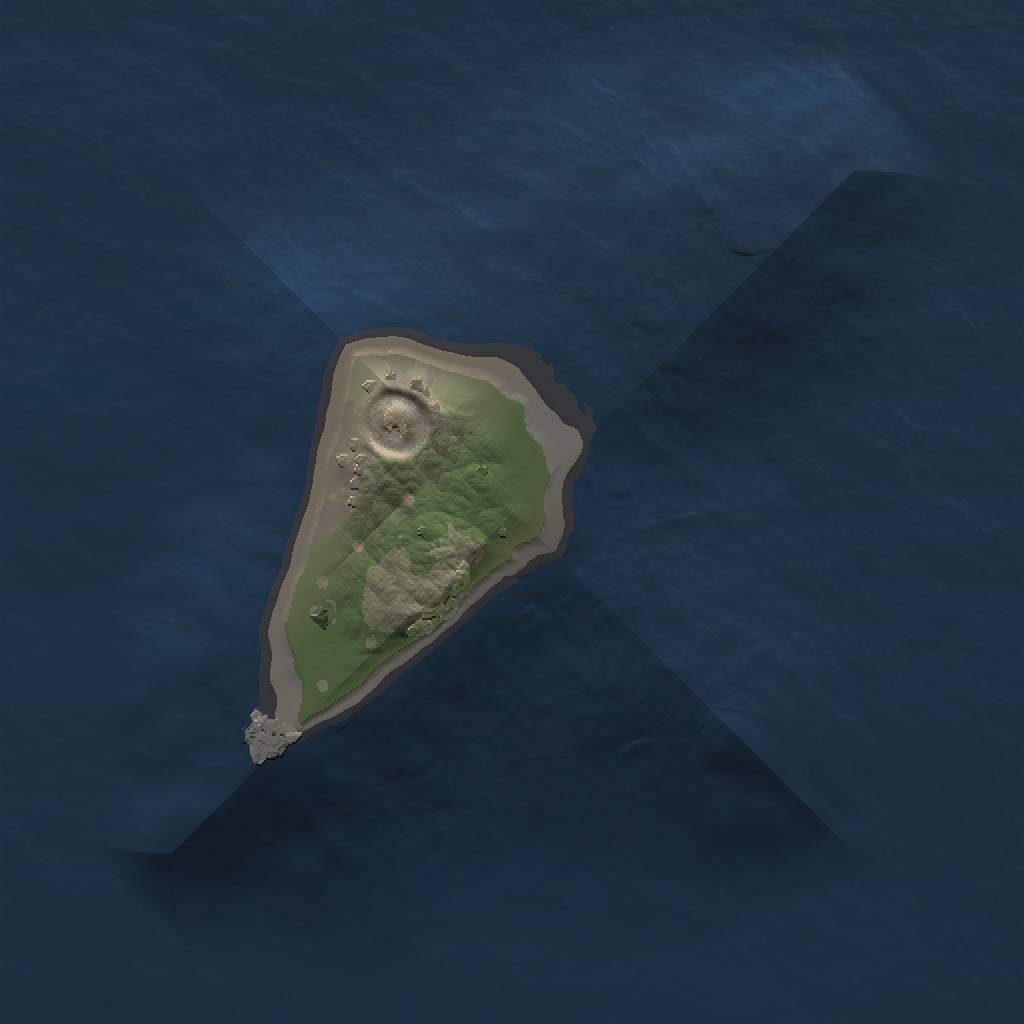 Rust Map: Procedural Map, Size: 1000, Seed: 8545165, 3 Monuments