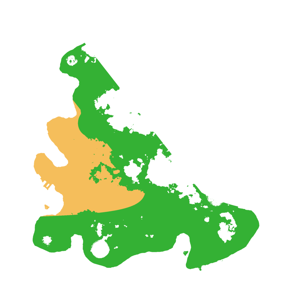 Biome Rust Map: Procedural Map, Size: 3000, Seed: 12125