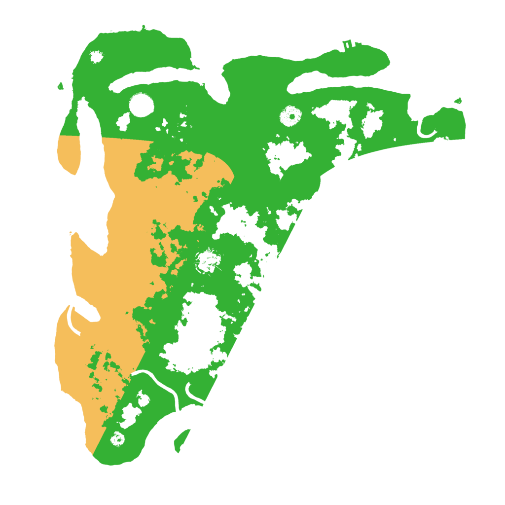 Biome Rust Map: Procedural Map, Size: 3700, Seed: 1829576409