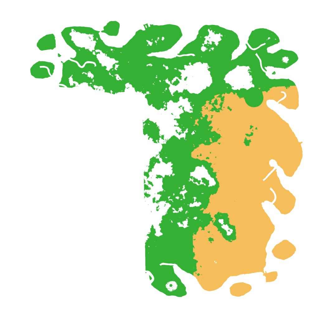 Biome Rust Map: Procedural Map, Size: 4500, Seed: 22021130