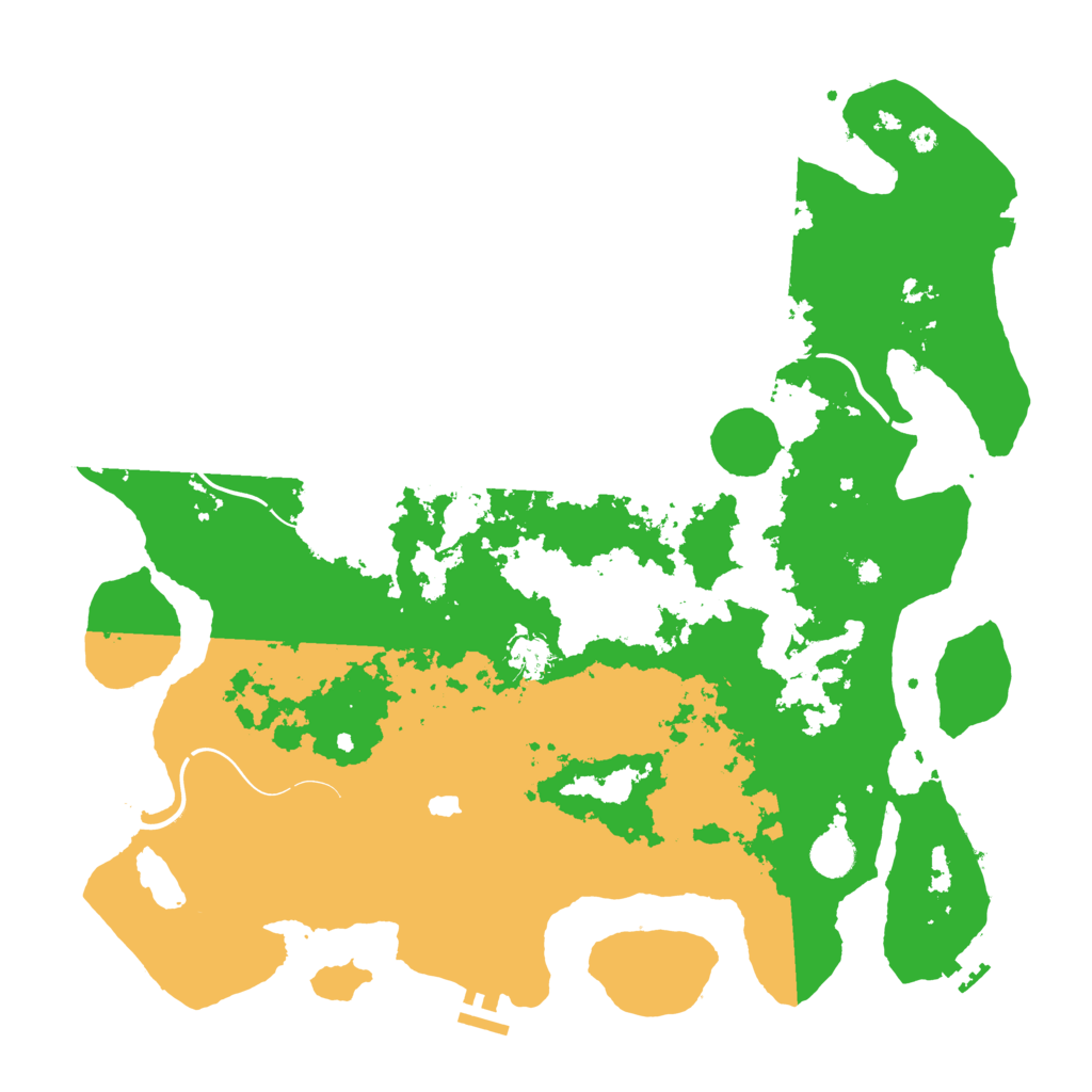 Biome Rust Map: Procedural Map, Size: 4300, Seed: 13112022