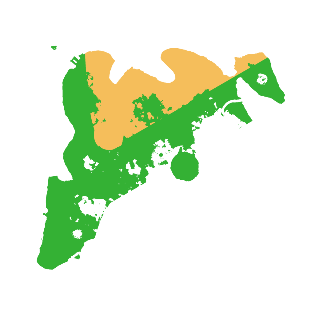 Biome Rust Map: Procedural Map, Size: 3000, Seed: 9752489