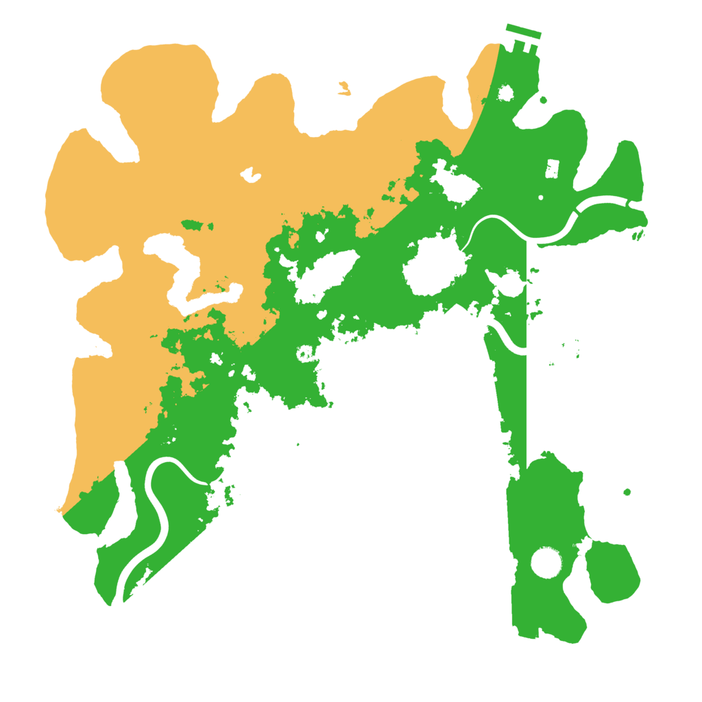 Biome Rust Map: Procedural Map, Size: 4000, Seed: 9327684