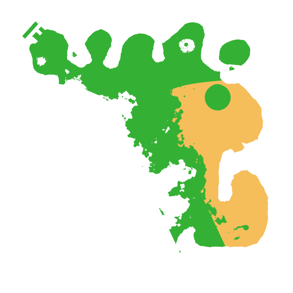 Biome Rust Map: Procedural Map, Size: 3000, Seed: 313259361