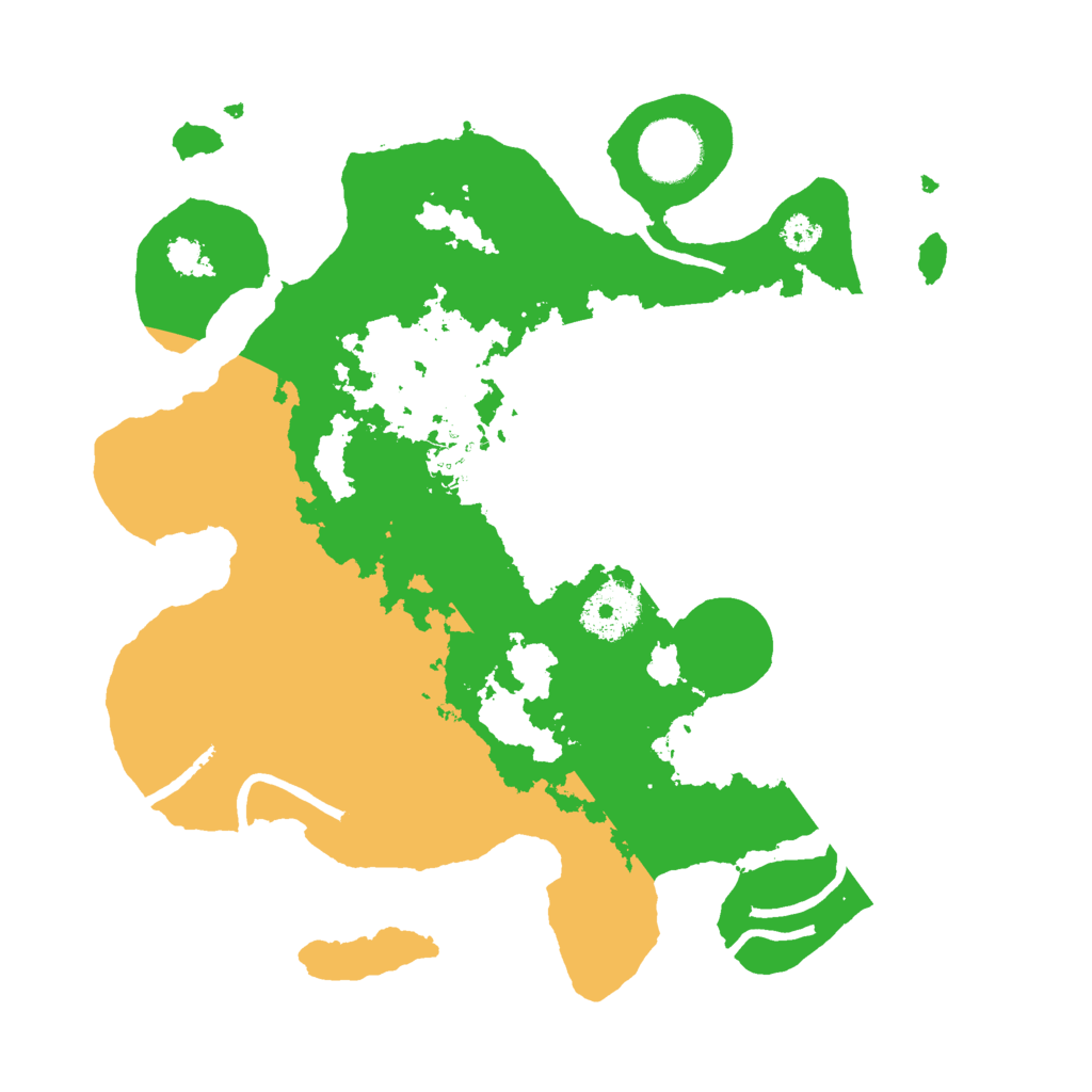 Biome Rust Map: Procedural Map, Size: 3000, Seed: 22922