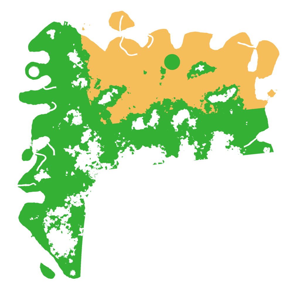 Biome Rust Map: Procedural Map, Size: 5000, Seed: 234867